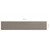 Vidaxl vidaXL Balkonska pregrada, sivo-rjava, 75x400 cm, blago Oxford