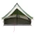 Tipi šator s krovom s pohranom Zelena 400 x 346 x 250 cm taft