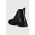 Kožne cipele Sisley za muškarce, boja: crna