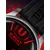 U-Boat 9305 Darkmoon SS Red Glass Mens Watch 40mm 5ATM