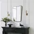 Hanah Home Ogledalo Crno