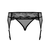 Halteri i tanga Charms crne boje - S/M