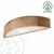 Brilagi - LED zidna svetiljka CARVALHO MODERN 3xE27/60W/230V hrast