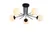 Conceptum Hypnose Luster Daisy-147-AV2, 80 cm, 5xE27