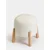 Atelier del Sofa Tabure, 40x43x40cm, Beli