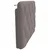 Vidaxl Blazina za vzglavje taupe 80 cm blago