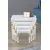 Hanah Home set od 4 umetnutih stočića Saray Avangart, beli
