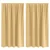 Zavjese za blackout s prstenovima 2 pcs Bež 140 x 140 cm