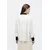 Karl Lagerfeld Bluza črna/bela