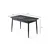 Hanah Home Trpezarijski sto 120x75x70cm Antracit