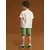Sinsay - Kratke pantalone Jurassic World - green spruce
