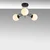 OPVIQ Luster Daisy 147 AV3, Metalni, Crni