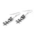 Uhani ALCHEMY GOTHIC - Dr Dees Monad - E493