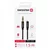 Audio adapter Swissten - Jack/Jack 3.5mm - Crna KP32727
