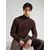 JACK & JONES Pulover JJEEMIL temno rjava