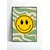 Retro plakat Smiley 21x30 cm, moderna dekoracija v slogu Y2K, A4