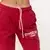 GymBeam Women‘s Varsity Joggers Red