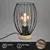 Brilo - Stona lampa WAKTU 1xE27/25W/230V kaučukovo drvo