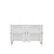 Hanah Home komoda Enlem 120, 120 cm, bela