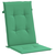 Den Blazine za vrtne stole 6 kosov zelene 120x50x3 cm