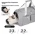 Victoriatourist Putna torba, 40 L, Siva
