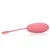Loveline Ultra Soft Silicone Egg Vibrator with Remote Control Pink Arabesque