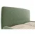 MID.YOU OBLAZINJENA POSTELJA 180 cm  x 200 cm , les, tekstil, leseni material zelena