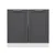 Hanah Home kuhinjski element Minar 7968, 90 cm, beli / antracit
