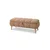 Hanah Home Sara tapacirana klupa s prostorom za odlaganje 90 × 45 × 35 cm, braon