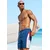 H.I.S Kratke kopalne hlače  modra / rdeča / bela