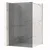Stena za prhanje Rea Flexi Grey/Chrome 140