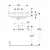 Selnova Square lavabo 50cm