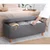 Atelier del Sofa Tabure 100x45x41cm, Tamnosivo