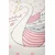 Conceptum Hypnose tepih Swan, 140x190cm, roze