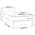 Vidaxl Box spring postelja z vzmetnico temno siva 100x200 cm blago