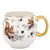 Porcelanasta skodelica v obliki soda 530 ml, velika, v škatli