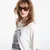 Majice A Bathing Ape Ape General College Relaxed Fit Tee UNISEX Ivory L
