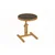 Hanah Home pomoćni sto Opus Yuvarlak 40, 40 cm, hrast / crni mermer