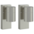 Vanjska zidna lampa 2 pcs Srebrno 6,5 x 10,5 x 16 cm