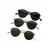 Sunglasses Cypress 3-Pack Black/Light Grey/Yellow
