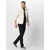 GAP Hlače V-ESSENTIAL KHAKI SLIM FIT, črna