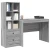 Stol s ladicama 2 pcs Siva Sonoma