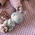 Kids II Glodalica za bebe Sylvi Natural, 0-36 meseci, Siva