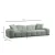 Atelier del Sofa Trosed Pescara Lounge, 310x108x83 cm, Menta