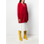 Marni - oversized knitted cardigan - women - Red