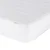 Krevet s madracem Dover crno-bijeli 100 x 200 cm od umjetne kože