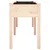 Sadilica s oblogom 203 x 53 x 76 cm od masivne jelovine