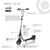 Globber Scooter One K 165 BR Črna