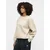 Mikina adidas Ess Fl Crw Os Khaki Three S