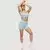 GymBeam Women‘s NEO Seamless Shorts Sky